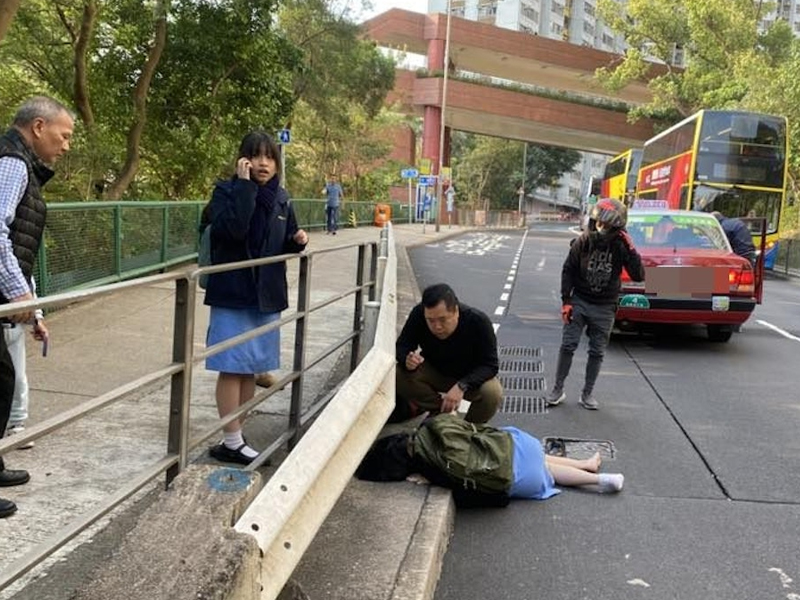 鴨脷洲嚴重交通意外