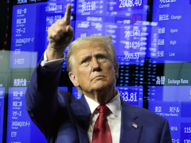 美股劇烈震盪，特朗普卻賺翻了