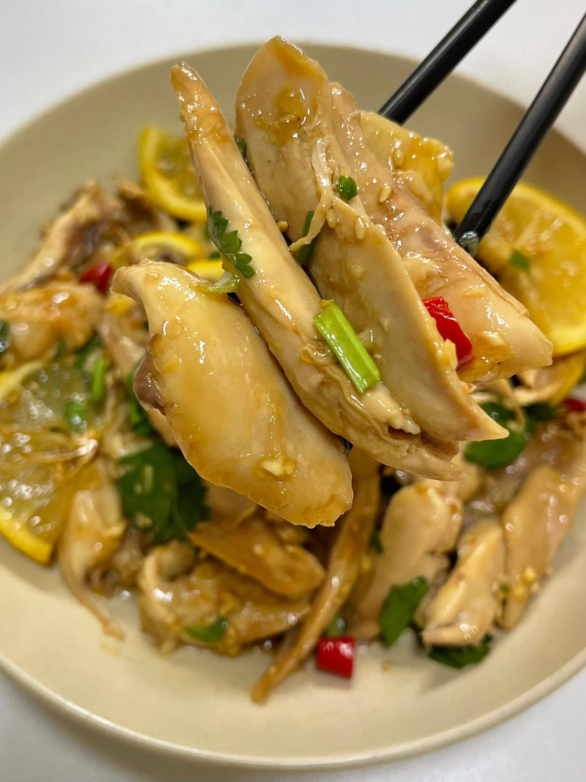 超美味檸檬手撕雞