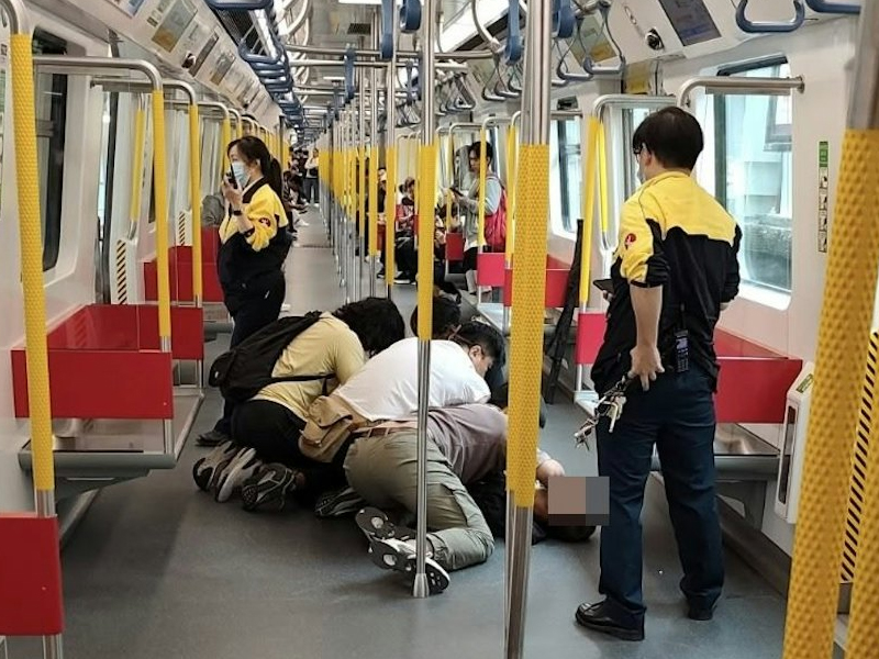 港鐵 MMA 石門站暴力衝突