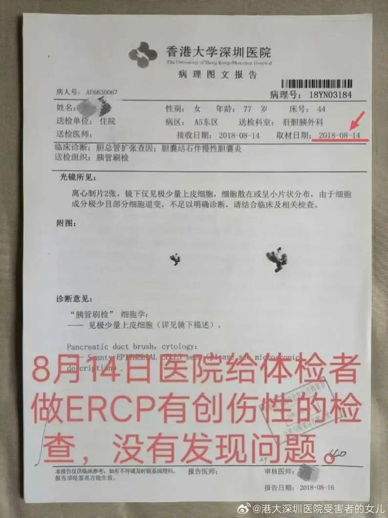 老人被誤診患癌，切除 5 器官後離世