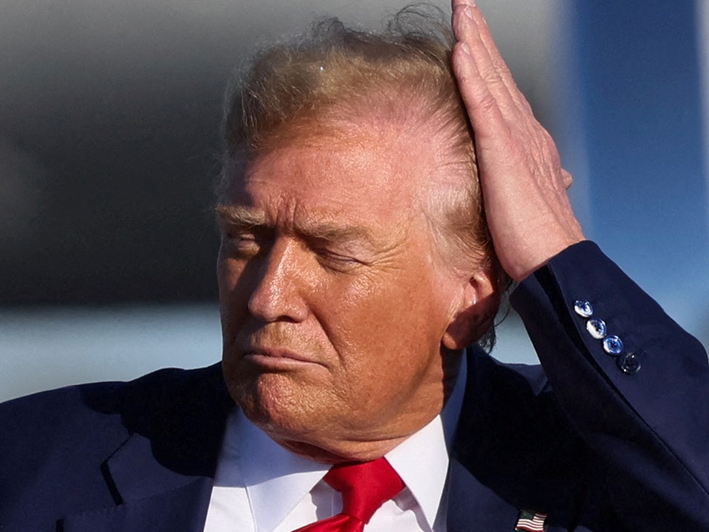 特朗普否認主動尋求談判 特朗普否認主動尋求談判