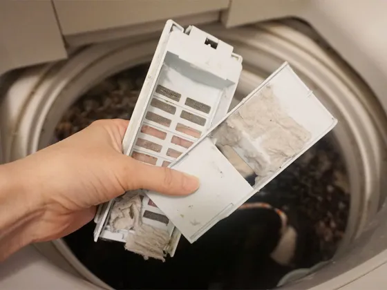 清除衣物、洗衣機，衛生紙屑小技巧