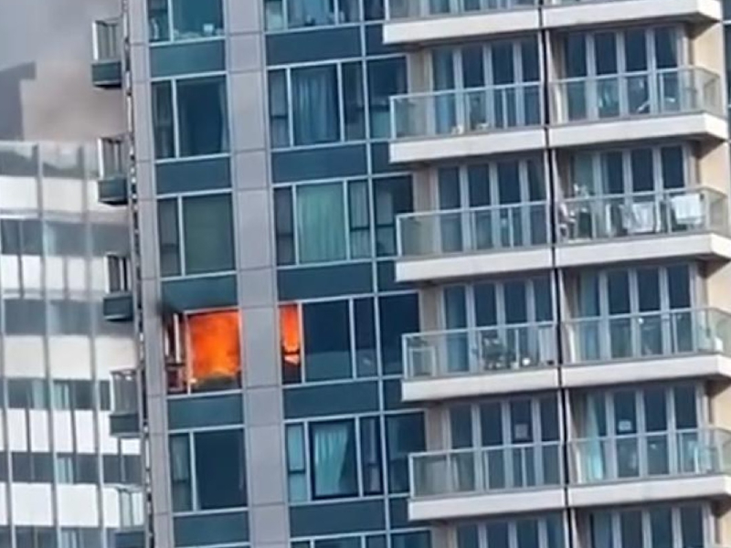 將軍澳突發火警