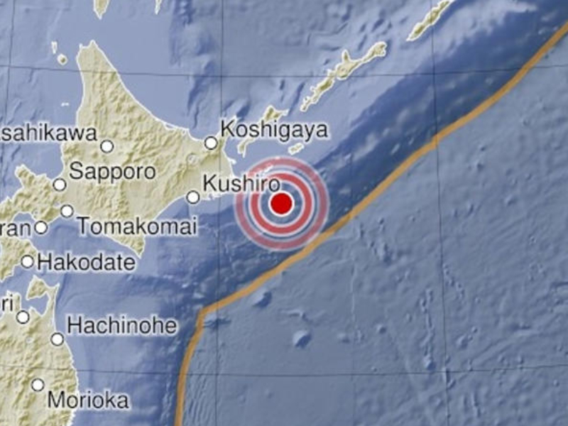 日本北海道驚現 5.9 級地震 日本北海道驚現 5.9 級地震