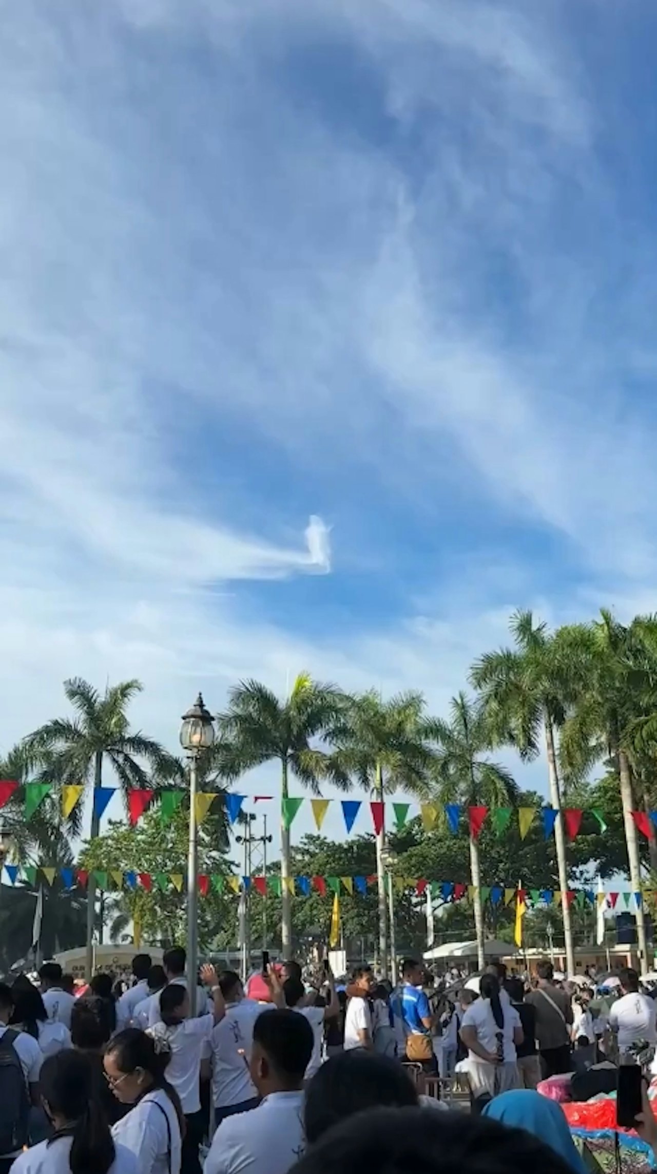 天空出現耶穌基督異象