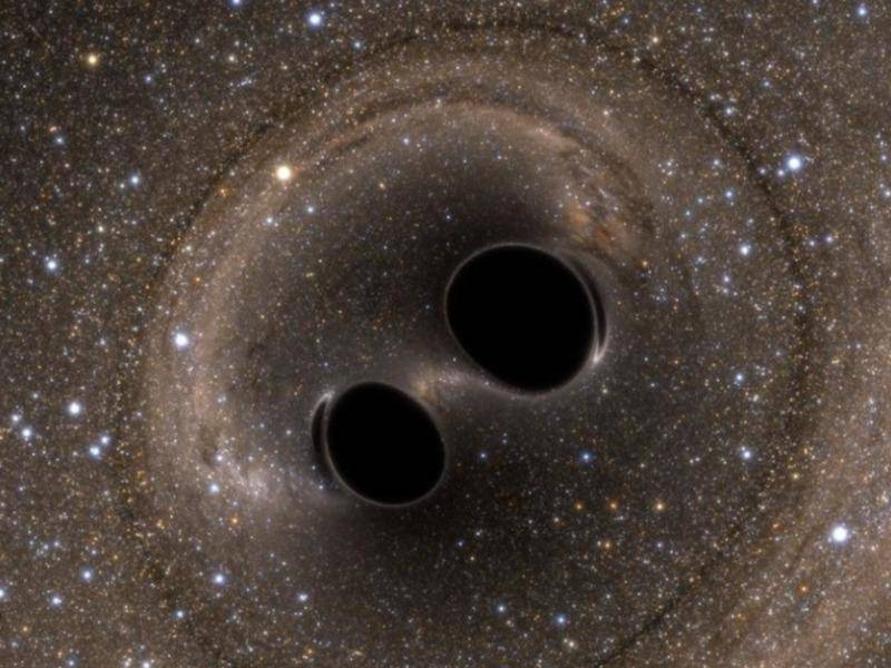 兩大黑洞互撞合併 成宇宙史上最大黑洞