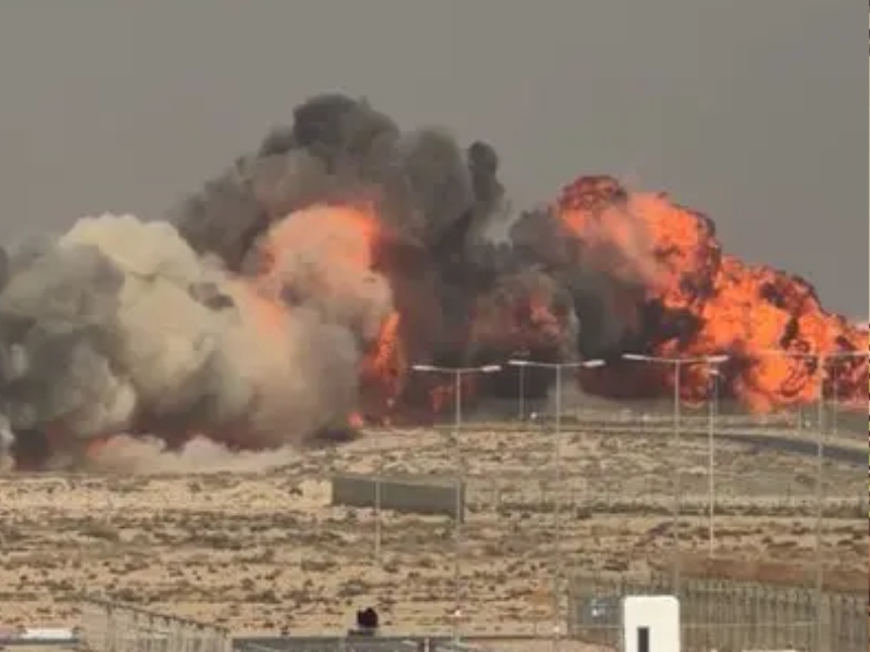 印度自主研發戰機墜毀畫面曝光