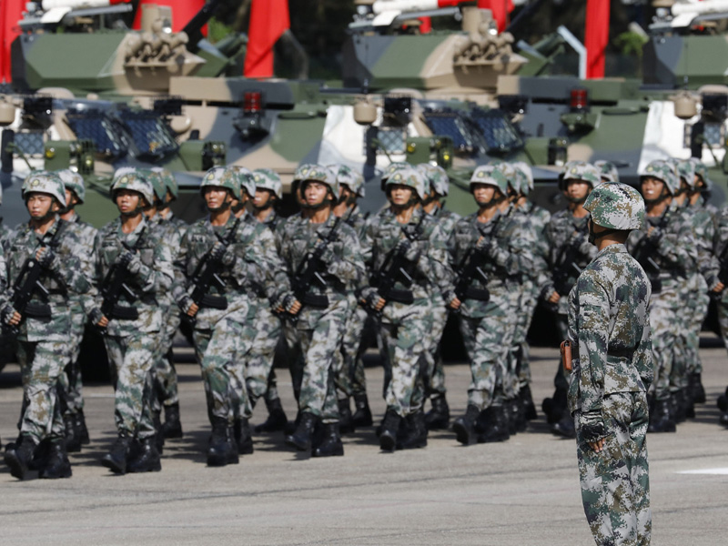 突發！中國人民解放軍駐香港部隊，官宣！