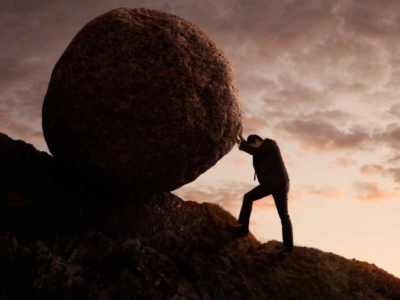 一個人甚麼時候最想放棄？